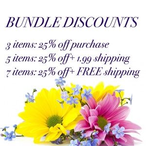 BUNDLE NOW! SAVE MORE!
